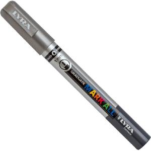 LYRA Graduate Mark Permanent Химикал маркер 1 mm Silver 1 бр (6810251)