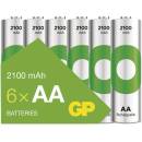 GP ReCyko AA 2100mAh 6ks B2521V