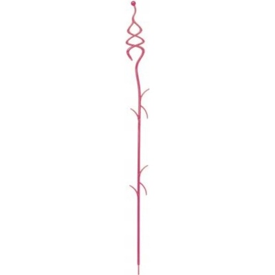 PROSPERPLAST Podpera na orchideu DECOR II ružová transparentná 55 cm