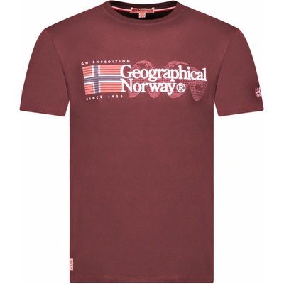 Geographical Norway tričko pánské JARAMONT MEN M bordó