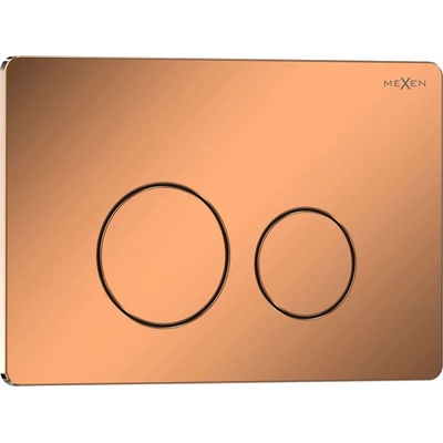 Mexen Tex 06 бутон за измиване от неръждаема стомана, розово злато гланц - 6106-09 (6106-09)