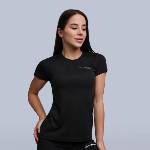 GymBeam Дамска тениска TRN Black S