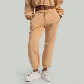 GymBeam STRIX Дамски анцуг Lunar Joggers Sandshell XXL