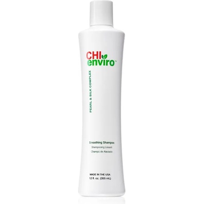 CHI Enviro Smoothing Shampoo хидратиращ шампоан за изглаждане и подхранване на непокорна коса 355ml