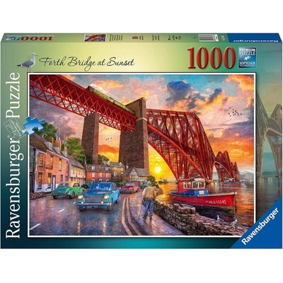 RAVENSBURGER Forth Bridge při západu slunce Skotsko 1000 dielov