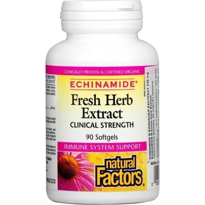 Natural Factors Ехинамид® Ехинацея Екстракт 250 mg 90 софтгел капсули | Natural Factors (4524 NF)