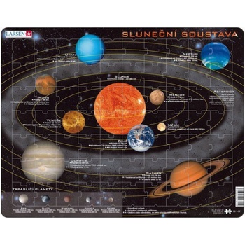 Larsen Slnečná sústava 70 dielov