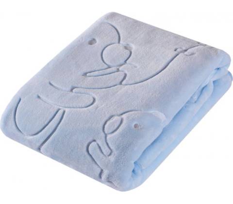 Easy Care španělská deka modrá