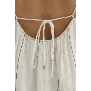 HUGO BOSS Блуза boss дамска в бяло с десен 50539921 (50539921)