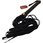 Loving Joy Луксозен камшик от естествена кожа Bound Nubuck Flogger