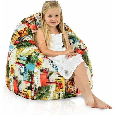 Intermedic sedací vak Bag Sako Cuba 300 L polyester motív Kuba veľkosť L