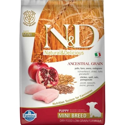 N&D куче LG PUPPY MINI Пиле & Нар 7 кг