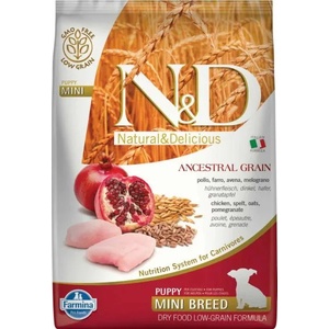 N&D Low Grain Puppy Mini Chicken & Pomegranate 7 kg