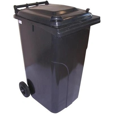 PK Group Plastová popelnice 240 l černá