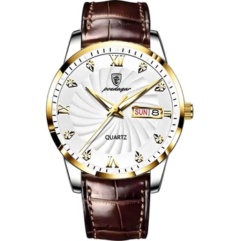 Poedagar Часовник poedagar ki-35021 - Кафяв kp35021 (ki-35021)