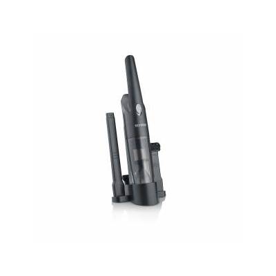 3-in-1 handheld vacuum cleaner battery, slim design, up to 25 minutes running time, 275 ml, wet & dry vacuum cleaner, with rubber nozzle, attachable furniture attachment, black, HV 7132