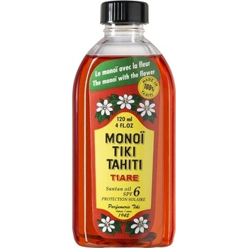 Monoï Tiki Tahiti Opalovací olej Monoï tiaré SPF6 120 ml