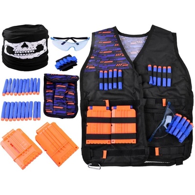 Nerf bojová vesta s pistolí a náboji – Zboží Mobilmania