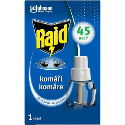 Raid Tekutá náplň do elektrického odpudzovača 45 nocí 27 ml