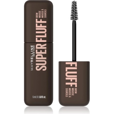 Maybelline Superfluff Brow Mousse gel na obočí pro plný a nadýchaný vzhled 262 Black Brown 5 ml – Hledejceny.cz