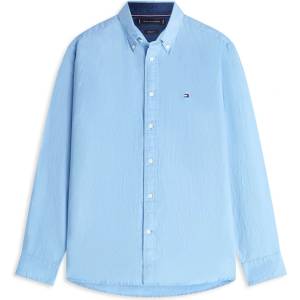 Tommy Hilfiger Риза с дълъг ръкав Tommy Hilfiger Men's Long Sleeve Shirt - Cloudy Blue