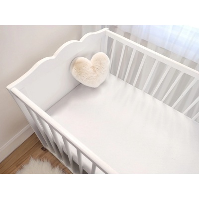 Áčko napínacia plachta JERSEY BIELA 60x120