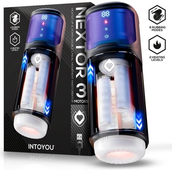 INTOYOU Nextor Heated Up&Down Double Lineal Movement 3 Motors Masturbator