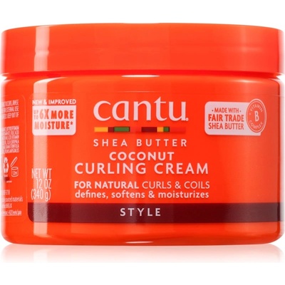 Cantu Shea Butter Curling Cream крем за коса за фиксиране и оформяне 355ml