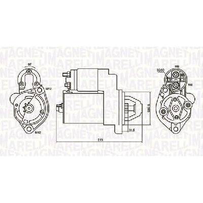 Startér MAGNETI MARELLI 063720612010