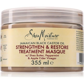 Shea Moisture Jamaican Black Castor Oil Strengthen & Restore подсилваща маска За коса 355ml