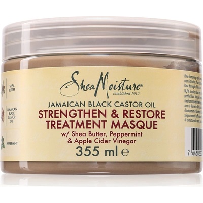 Shea Moisture Jamaican Black Castor Oil Strengthen & Restore подсилваща маска За коса 355ml