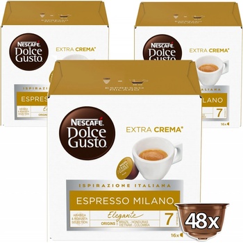 NESCAFÉ Dolce Gusto Espresso Milano 3 x 16 ks