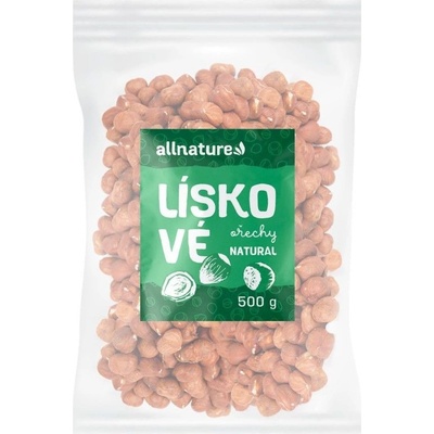 ALLNATURE Lieskové orechy 500 g