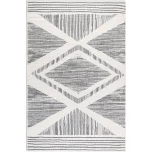Elle Decoration Сиво-кремав външен килим 80x150 cm Gemini - Elle Decoration (106013-80x150)