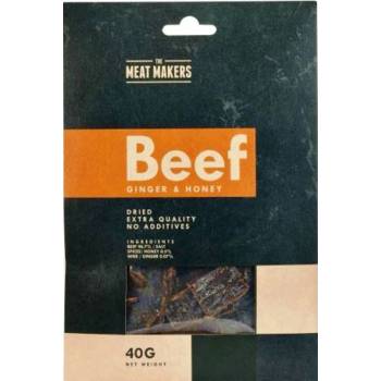 Meat Makers Beef Jerky Ginger & Honey (zázvor a med) 40g