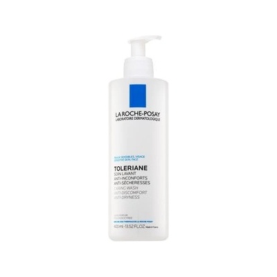 La Roche-Posay Toleriane Caring-Wash подхранващ защитен почистващ крем за чувствителна кожа 400 ml