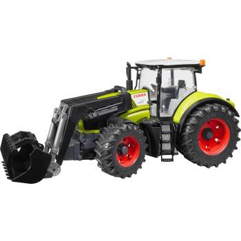 Image 1 of BRUDER Bruder Claas Axion 950 модел тракто с кофа за товарене, светлозелен/черен (03013)
