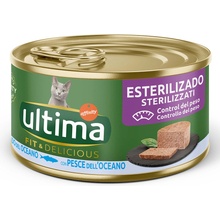 Ultima Cat Fit & Delicious Sterilized morské ryby 24 x 85 g