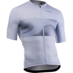 Northwave Фланелка с къс ръкав за колоездене Northwave Force Evo Jersey Short Sleeve Cycling jersey - Ice Grey (056-3147-0913)