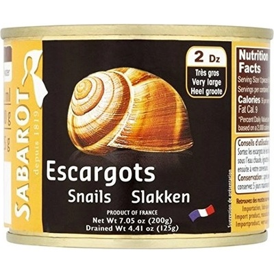 Sabarot velcí šneci helix lucorum 24 ks 200 g – Zboží Dáma