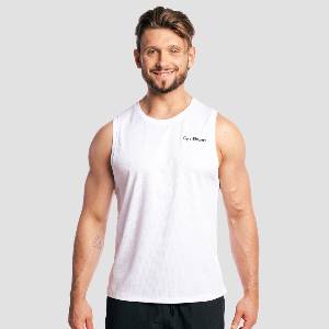GymBeam Потник Base Mesh White L