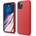 elago Soft Silicone Case - силиконов (TPU) калъф за iPhone 11 Pro Max (червен)