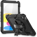 Tech-Protect Калъф с Дръжка за iPad 11th 2025 A16/ 10th 2022, Tech-Protect Solid360 Case, Черен (9490713927670)