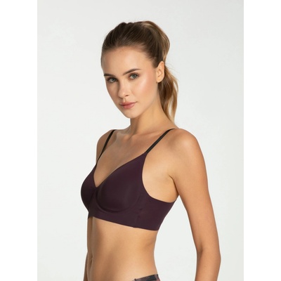 Julimex Simple T-shirt bra švestková