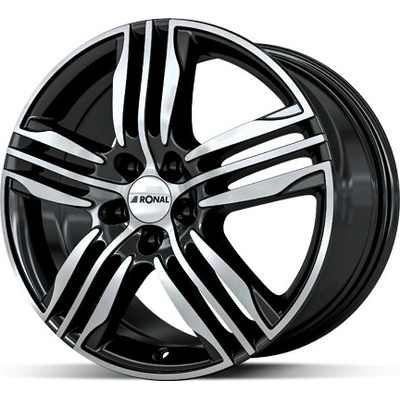Ronal R57 7,5x19 5x108 ET55 black polished