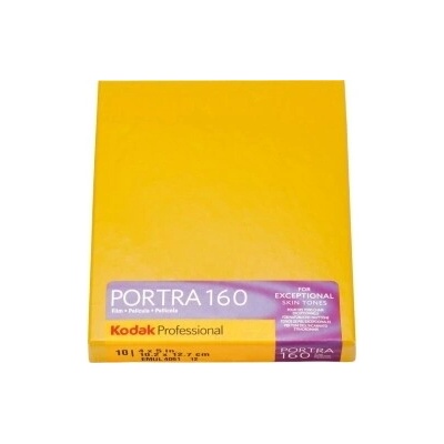 Kodak Portra 160 film 4x5" 10 listov