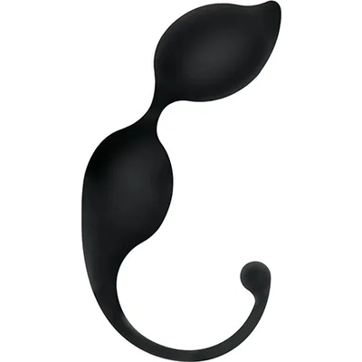 Toyz4Lovers Вагинални топчета от мед. силикон Trigger черни