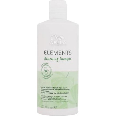 Wella Elements Renewing 500 ml шампоан за изтощена коса за жени