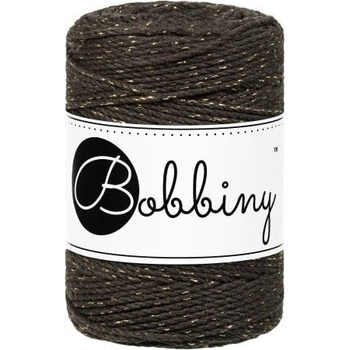 Bobbiny 3PLY Macrame Rope 1, 5 mm 100 m Golden Espresso юта (TD-E062)