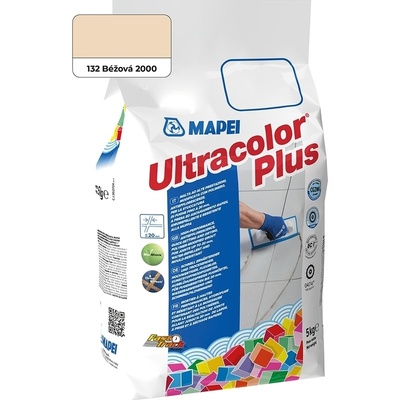 Mapei Spárovací hmota Ultracolor Plus 132, béžová, 5 kg 6013245AU